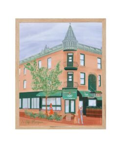 Affiche Café Olimpico Montréal – Cadeau amateur de café