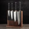 Bloc magnétique en bois pour couteaux Hazaki
