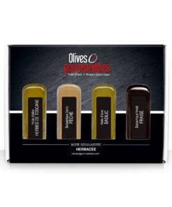 Boîte découverte d’huiles et vinaigres herbacés – Cadeau Québec