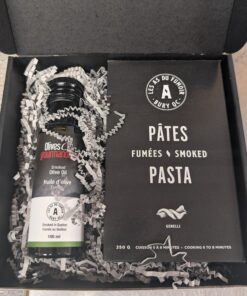 Coffret Pasta Fumée – Pâtes et huile d’olive artisanales