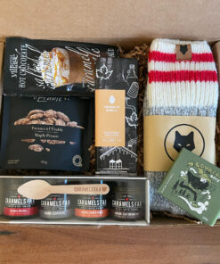 Boîte gourmande Le coureur des bois – cadeau homme québécois