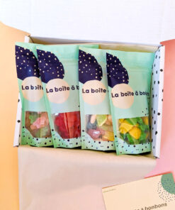 Abonnement 3 mois prépayé – Boîte à bonbons gourmande