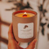 Bougie au sucre d’érable – Cadeau cocooning québécois