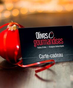 Carte-cadeau Olives & Gourmandises – Cadeau personnalisé Québec