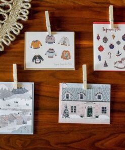 Cartes de Noël Lili Graffiti – Souhaits festifs personnalisés