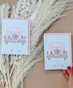 Carte de vœux Mariage & Fiançailles – Souhaits personnalisés