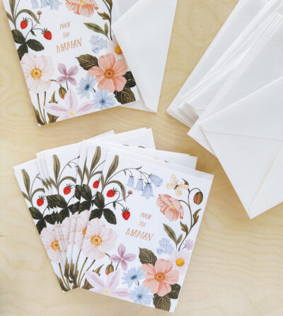 Carte fête des Mères personnalisée – Pour toi maman