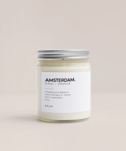 Chandelle à massage – Amsterdam (Chaï + Orange)