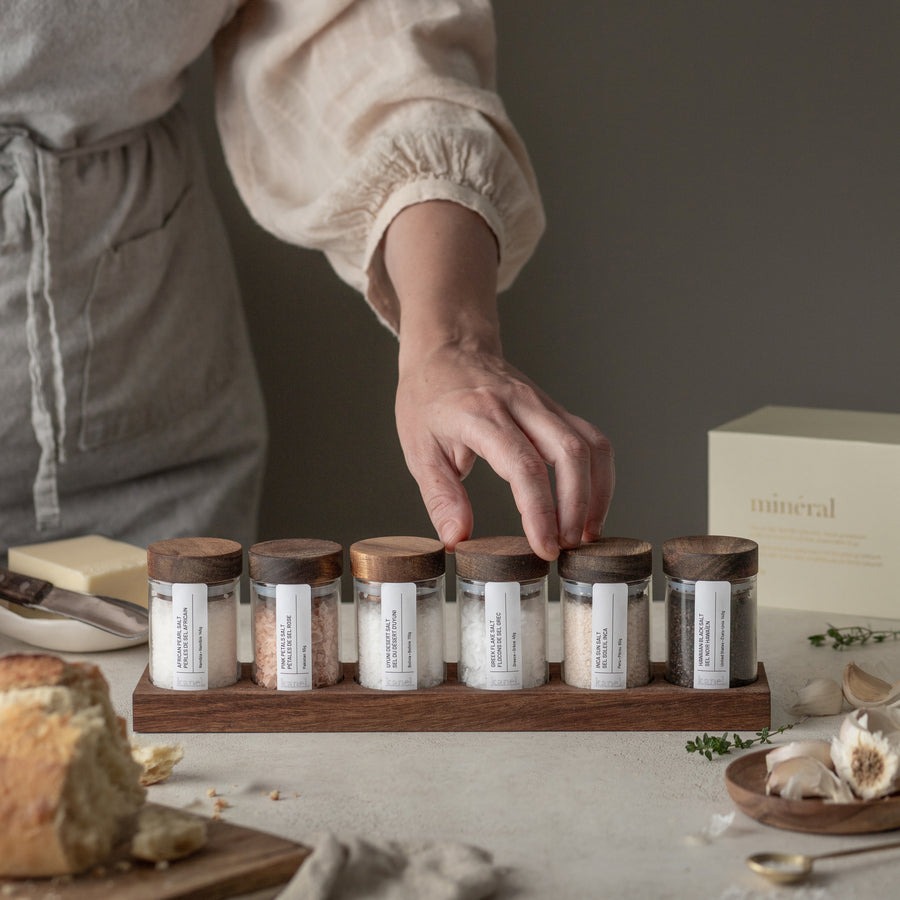 Collection de sels du monde – coffret Minéral Kanel