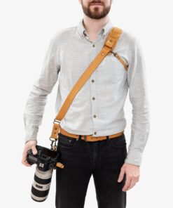 Courroie de caméra en cuir personnalisable – Cadeau photographe