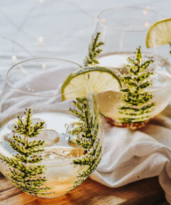 Duo de verres design boréal – Cadeau nature Québec