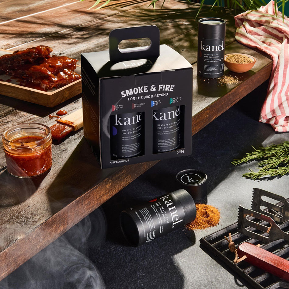 Mélanges d’épices BBQ Fumée & Feu – cadeau été