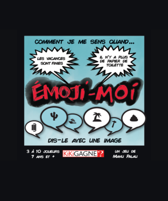Jeu de société Emoji-moi – Cadeau personnalisé amusant