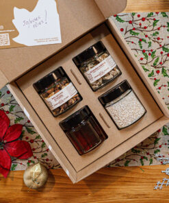 Boîte cadeau Quatuor à l’érable – Coffret gourmand Québec
