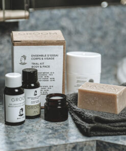 Ensemble d’essai soins corps et visage pour homme Québec