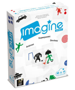 Jeu Imagine – Édition Québec avec 60 cartes transparentes