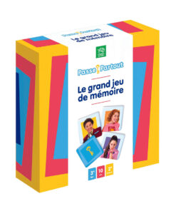 Jeu de mémoire Passe-Partout – Cadeau enfant Québec