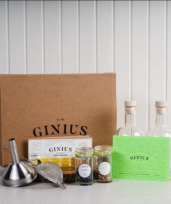 Coffret gin maison – Pétales de rose & concombre