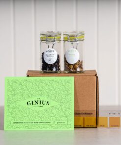 Recharge d’épices Ginius pour gin – Pétales de rose & concombre