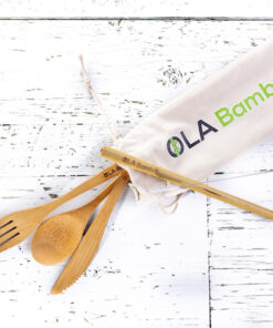 Kit zéro déchet OLA Bamboo – Pratique et écologique en voyage