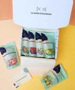 Boîte à bonbons gourmande – 6 sachets livrés à domicile