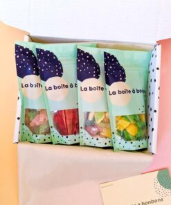 Boîte de bonbons à l’unité – Cadeau gourmand personnalisé