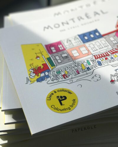 Livre à colorier Montréal – Cadeau local et créatif
