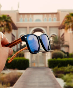 Lunettes de soleil en bois – Modèle Los Angeles avec verres UV400