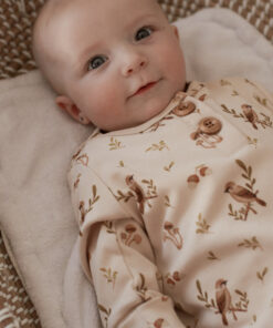 Onesie évolutif pour bébé avec fermeture éclair pratique