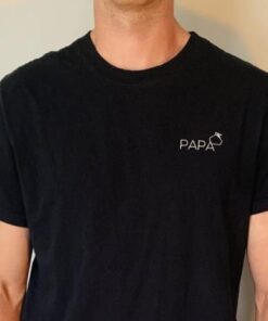 T-shirt Papa poule – Cadeau pour père attentionné et fier