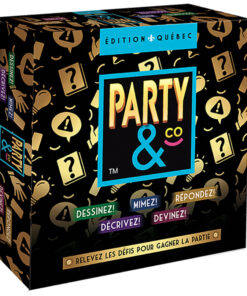 Jeu Party & Co – Édition Québec, cadeau pour fêtes et party