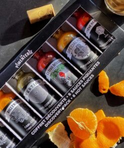 Coffret découverte 6 sauces piquantes – Cadeau gourmet