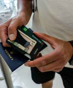 Portefeuille en métal avec protection RFID