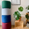 Pouf rond québécois