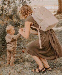 Sac à couches format sac à dos – Pratique pour parents actifs
