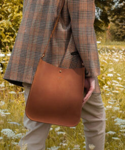 Sac en cuir élégant pour femme – Cadeau mode Québec