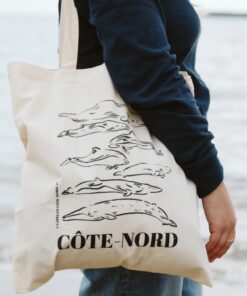 Sac fourre-tout Baleines de la Côte-Nord