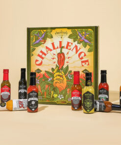 Boîte Challenge sauces piquantes – Cadeau épicé et audacieux