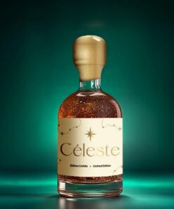 Sirop d’érable ambré scintillant – Cadeau gourmet festif