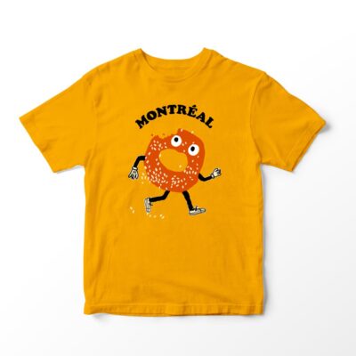 T-shirt Bagel Montréal – Cadeau personnalisé pour enfants
