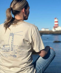 T-shirt Femme phare hommage aux femmes de la Côte-Nord
