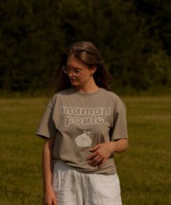 T-shirt La maman poule – Cadeau pour maman attentionnée