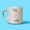 Tasse Câline de bine que j’m’ennuie d’toi – Cadeau tendre