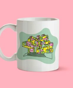 Tasse Habitat 67 - Cadeau souvenir Montréal Expo 67