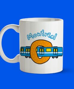 Tasse Montréal Bagel – Cadeau Québec original