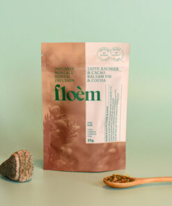 Tisane boréale Sapin baumier & cacao – Saveur réconfort Québec