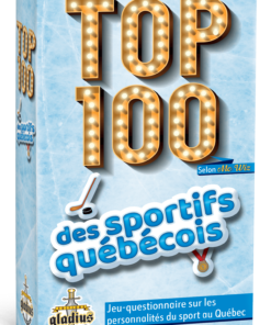 Jeu Top 100 des sportifs québécois – Cadeau pour amateurs de sport