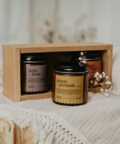 Trio de bougies d’automne – Ambiance chaleureuse Québec
