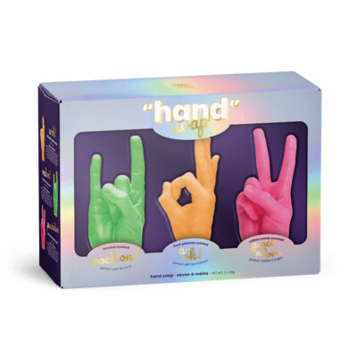 Trio de savons pour ado – Fragrances coco, pêche et barbe à papa