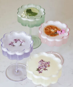 Verre à cocktail fleur – Élégance et fantaisie pour apéros